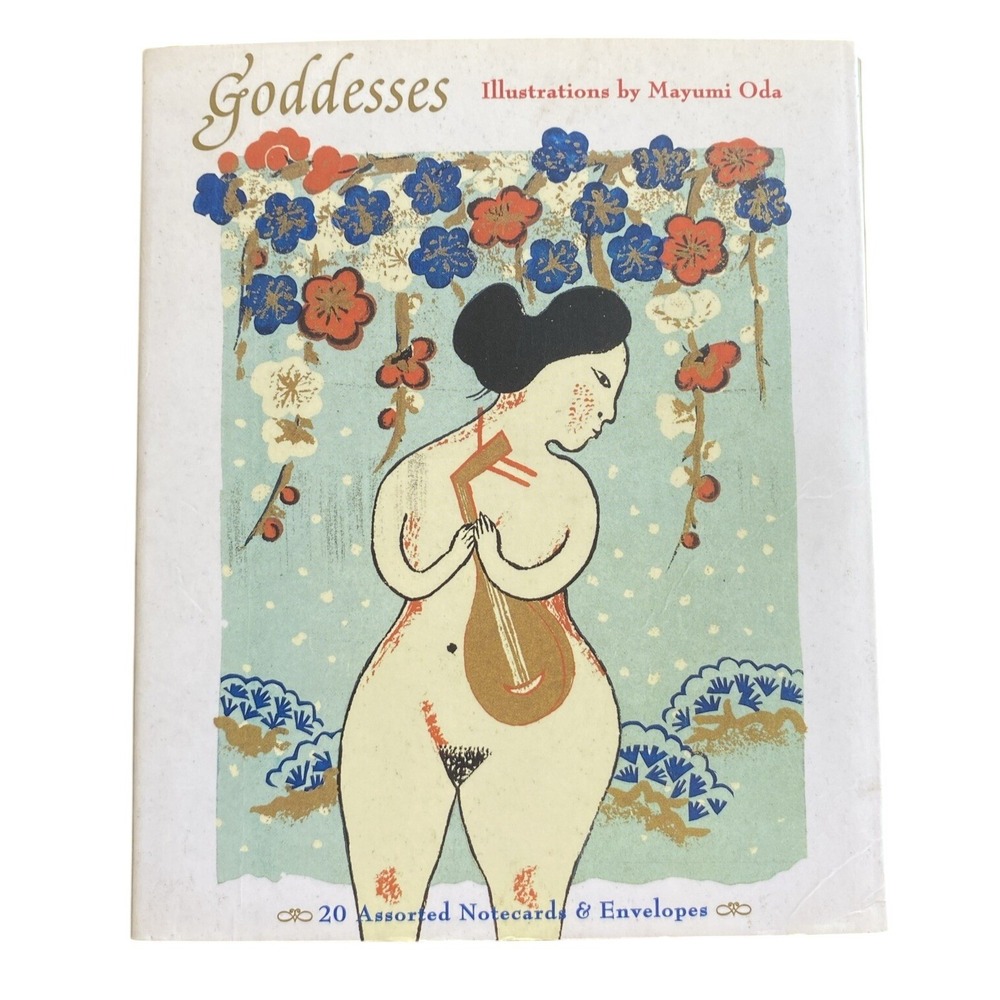 Goddesses Notecards Illustrations By Mayumi Oda Envelopes 2002 Blank‎ Cards 20